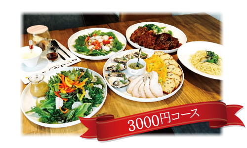 パーティープラン3000円コース